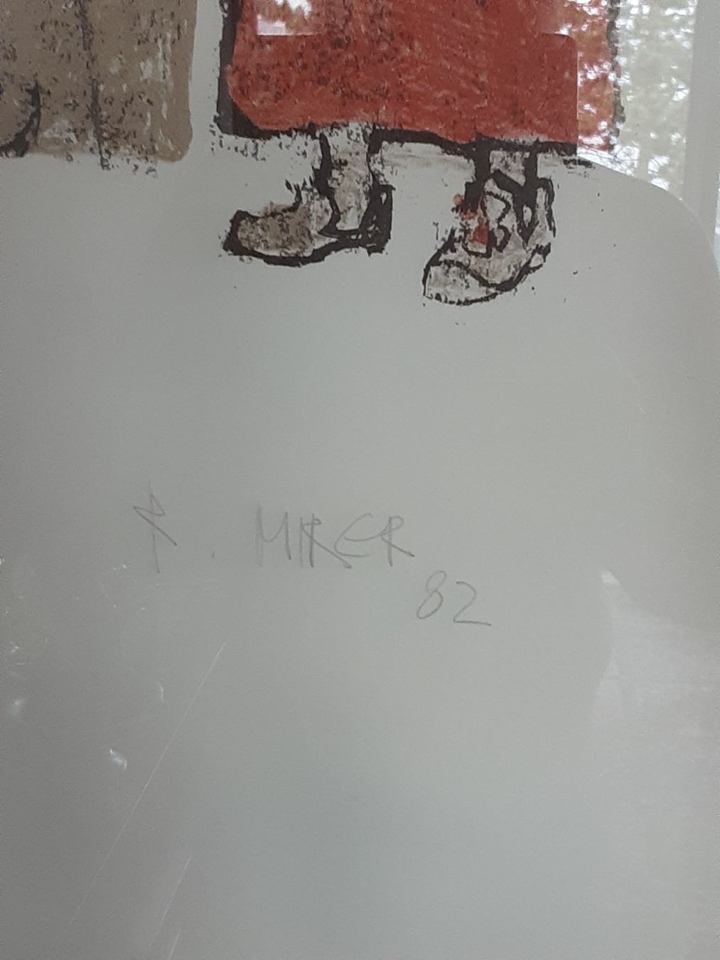 Grafica & Litografie: LITHOGRAPHIE 64/150 Gottes.  MIRER  1982 – Nuovo (secondo la descrizione) da Neuchâtel venduto da wyl_zxp8 3