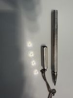 Füllfederhalter mit Kette Silber Gravur BFB guter Zustand