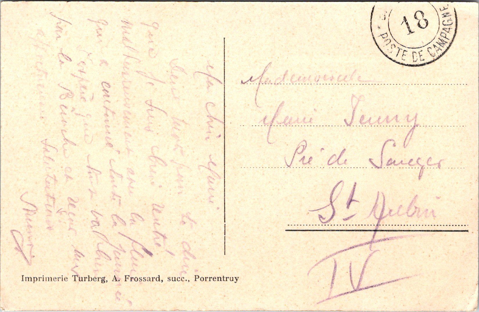 Cartoline postali: AK, Vendlincourt – Usato da Solothurn venduto da insolothurn 1