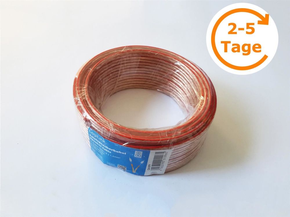 SeKi Lautsprecherkabel 50m 2x2,5mm² - Profi PA Ins Produktbild-Vorschau 1