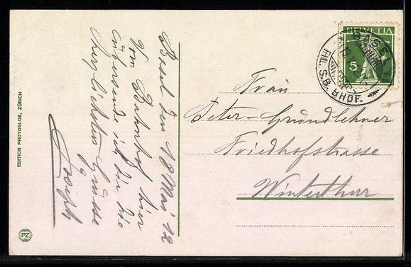 Cartoline postali: AK Basel, Wettsteinbrücke – Usato da Berlin venduto da bartko-reher 1