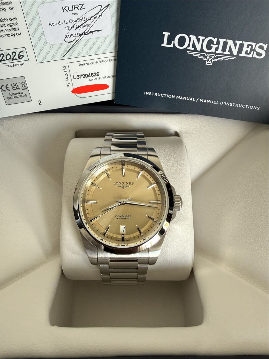 Longines Orologi: Longines Conquest 38mm L3.720.4.62.6 – Nuovo (secondo la descrizione) da Vésenaz venduto da MirZak 1