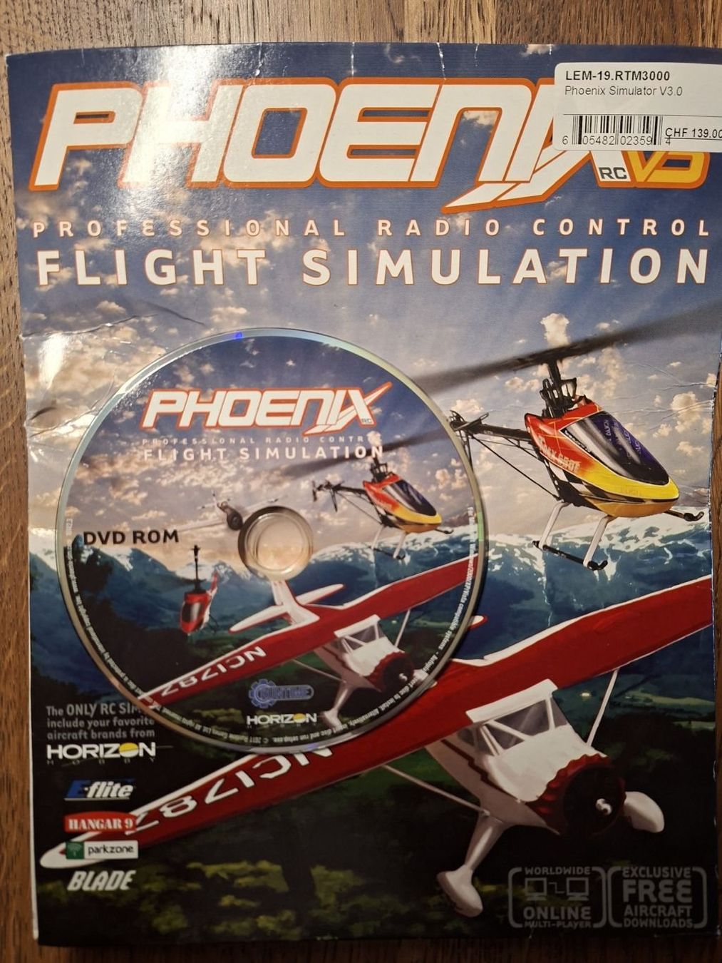 Spektrum Ricevitori: Phoenix R/C 5 Flight Simulator Kabel USB zu 3.5mm – Usato da St.Gallen venduto da boehnli2013