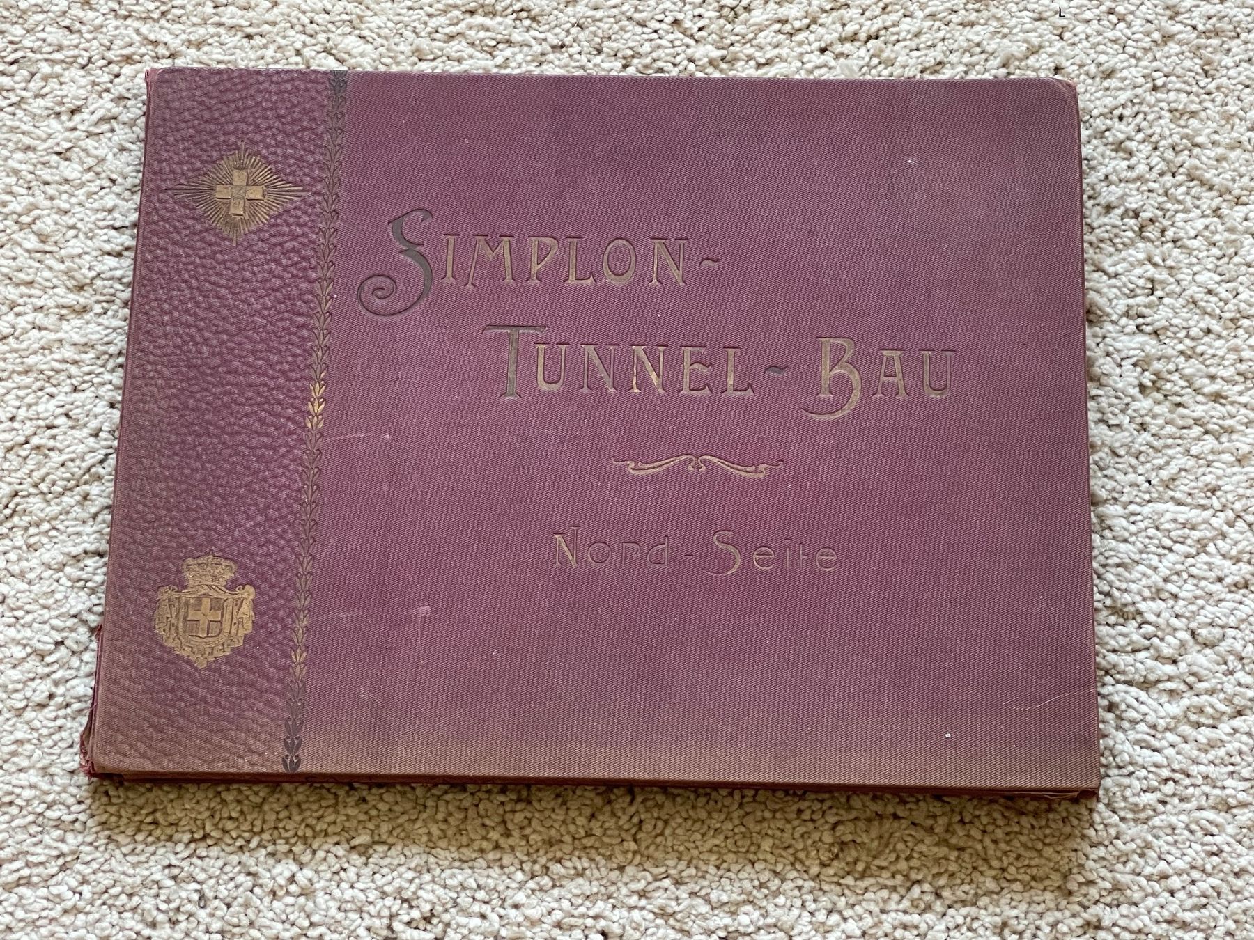 Libri: Simplon Tunnel-Bau Nord Seite – Usato da Kaiseraugst venduto da winnetou04