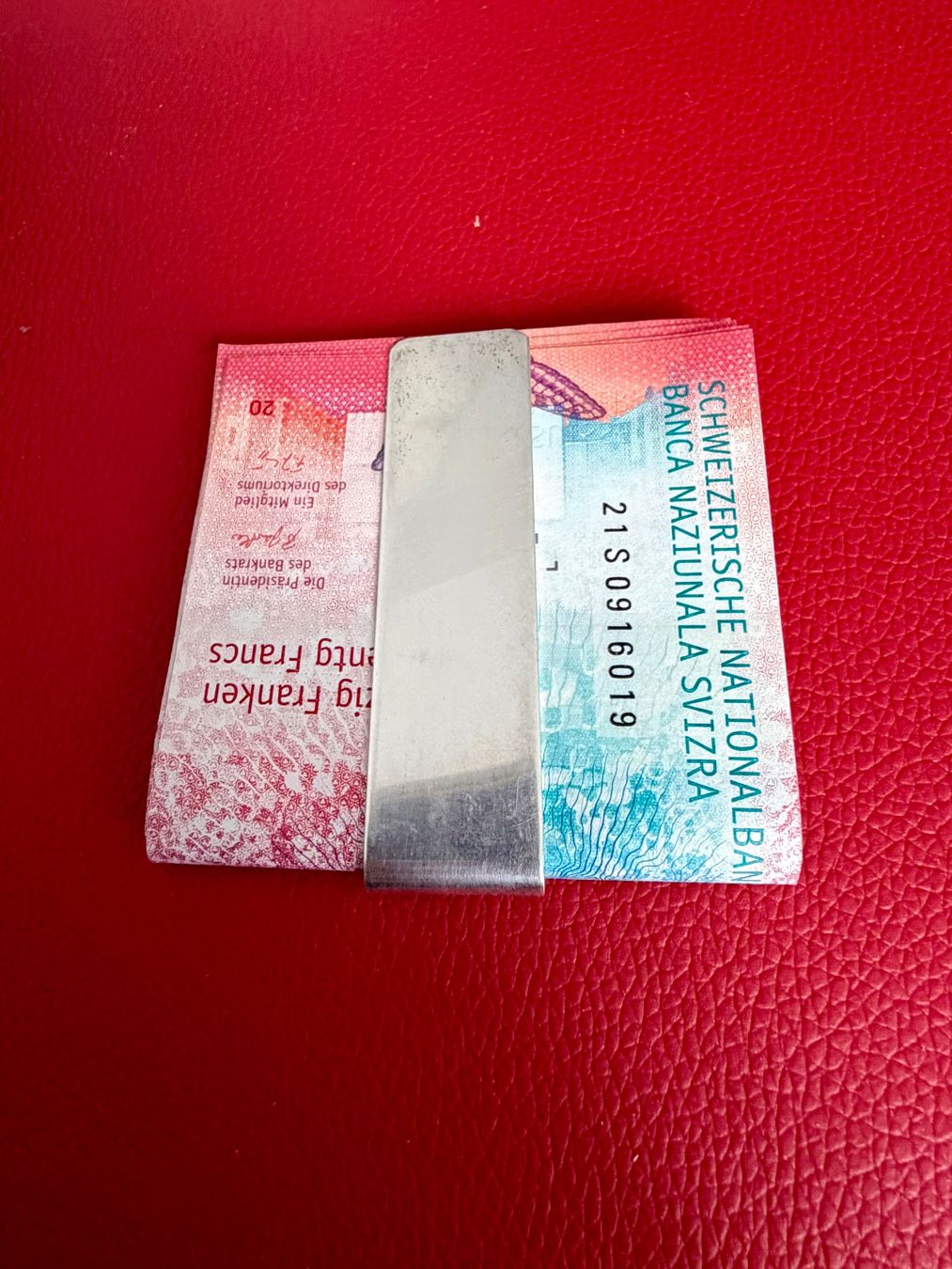 Banconote: Pince à billets argent 925 poinçonnée, – Usato da Lausanne venduto da Ranger19 3