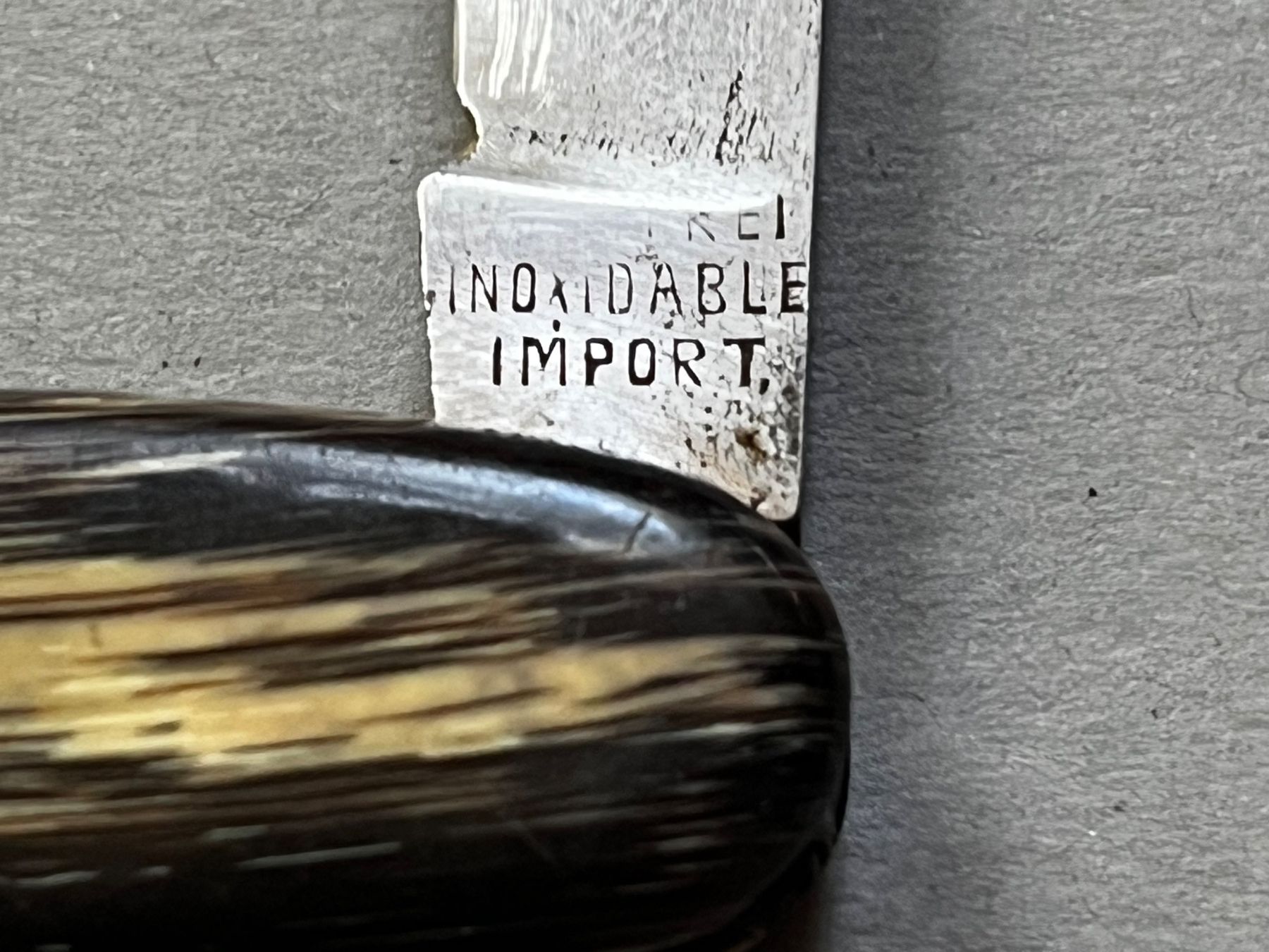 Taschenmesser: Altes Sackmesser 84 mm Inoxidable Import – Gebraucht aus Zürich von FV.vintage 2