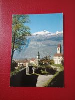 Chur Graubünden Hof mit Calanda (999)