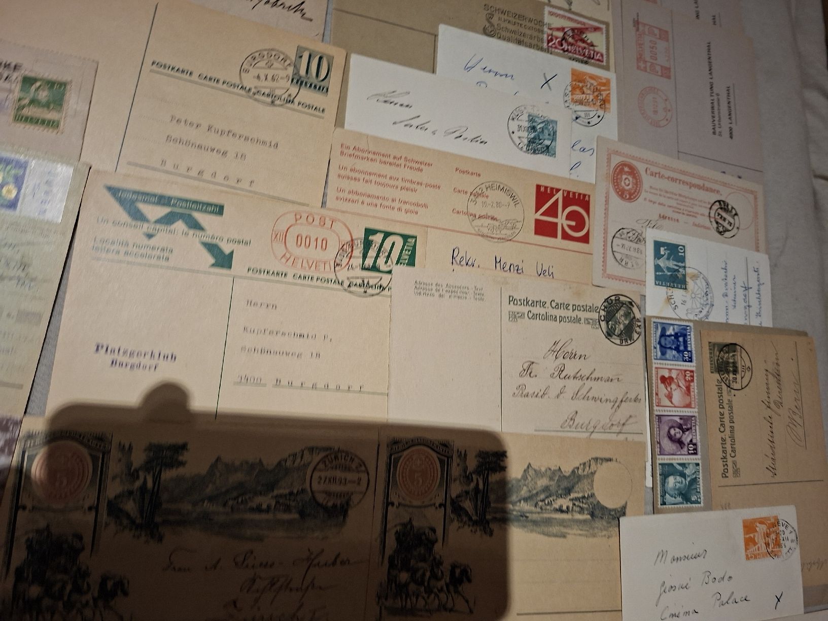 Tous les timbres: Ganzsachen und diverses  – D'occasion à Balgach par SIMEON27 2