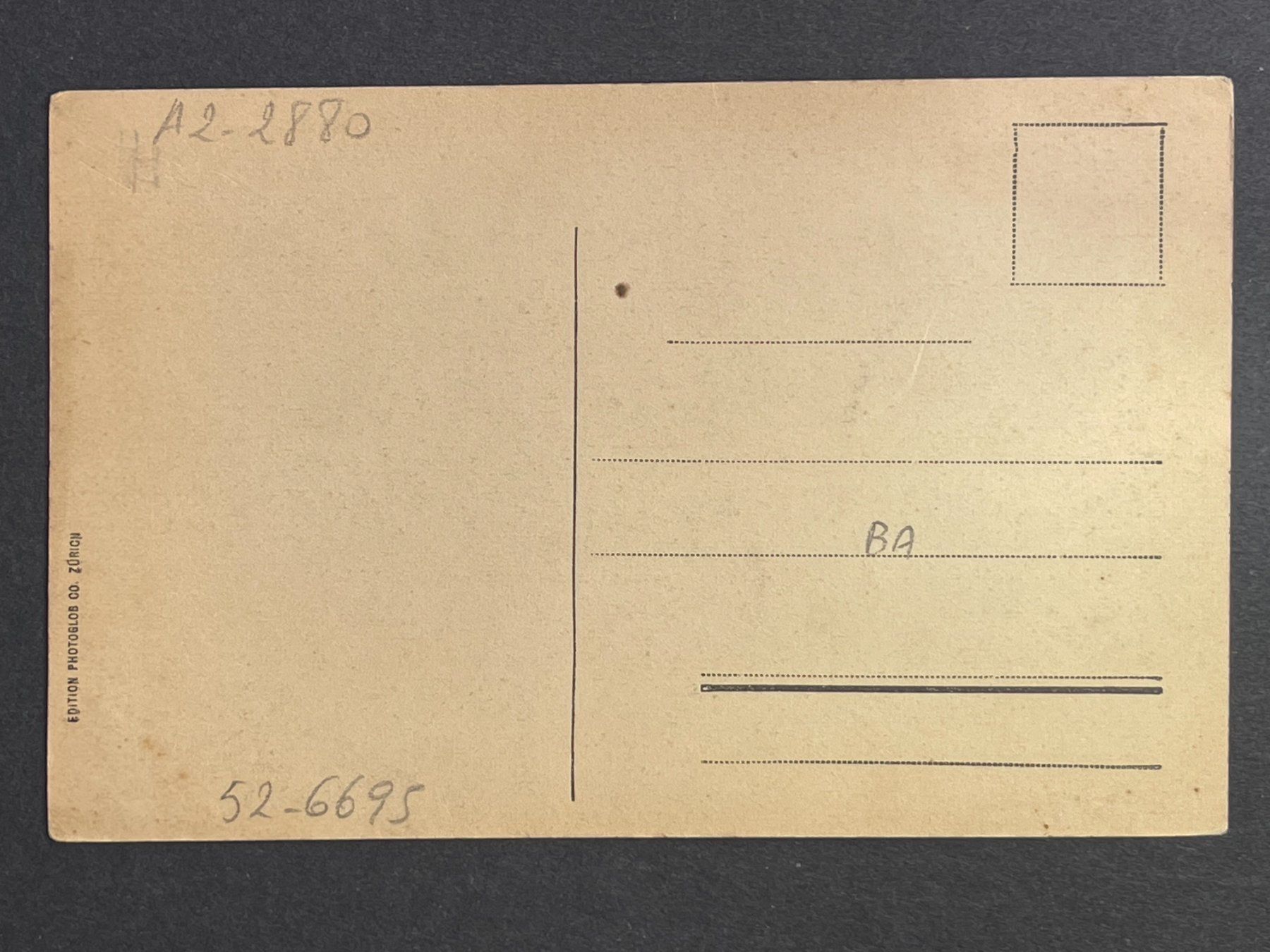 Ansichtskarten: Basel - Barfüsserplatz - Historisches Museum – Gebraucht aus Steg VS von _vinci_ 1