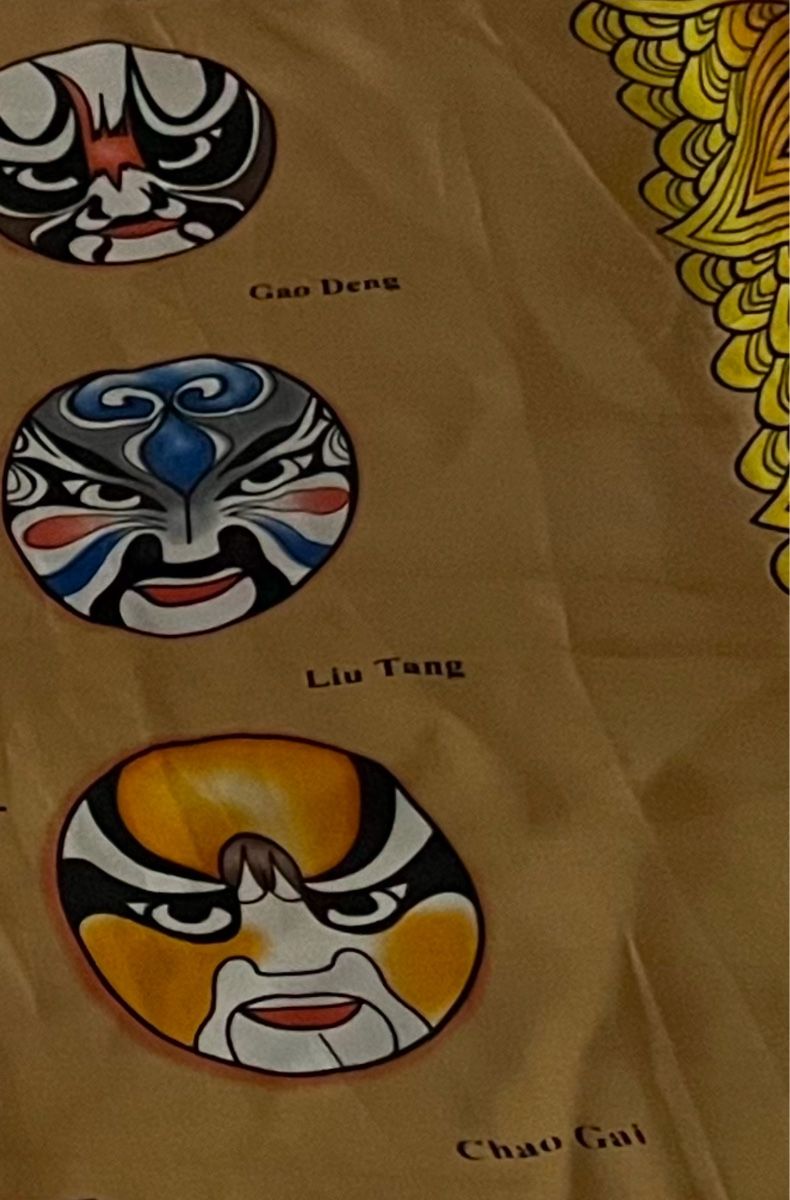 Foulard & Sciarpe: Wunderschönes Seidentuch der Peking Oper – Nuovo (secondo la descrizione) da Winterthur venduto da auctiontown 5
