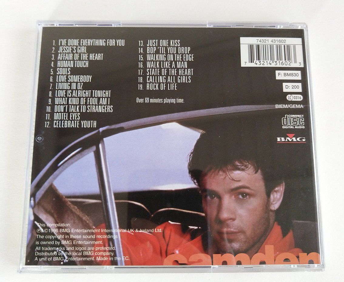 CD: CD Rick Springfield - Best Of – Usato da Buchs ZH venduto da Bighusky 1