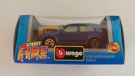 Burago Volkswagen Golf, Street Fire 1:43