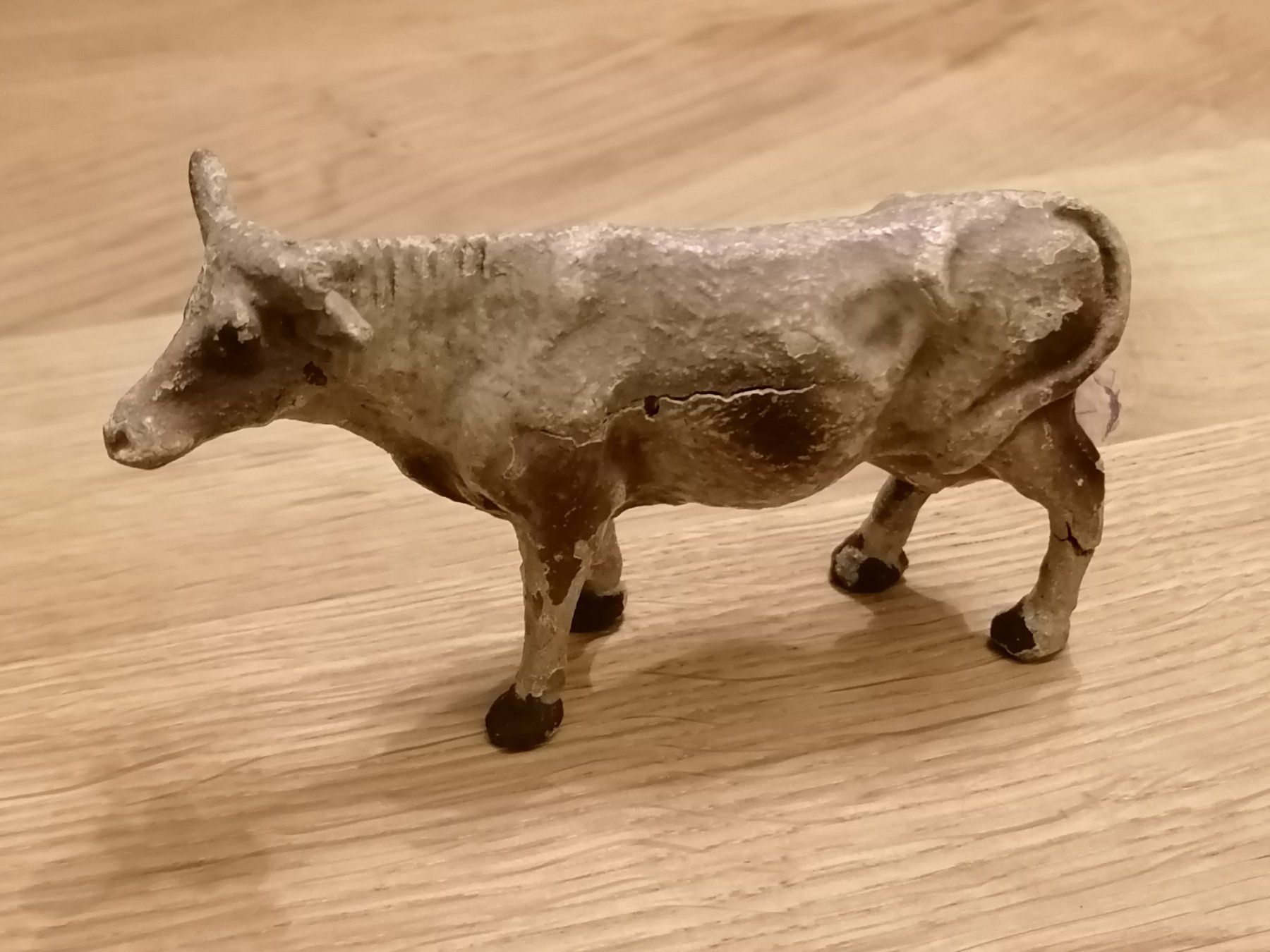 Statuette: Elastolin Tierfigur - Kuh – Usato da Basel venduto da vintagecollector