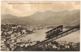 Lugano mit Standseilbahn Monte San Salvatore
