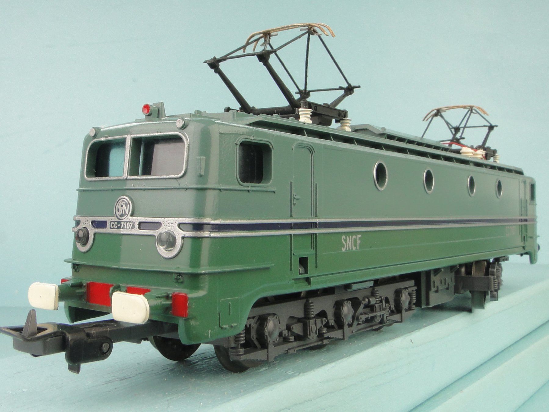 Lima Modellini di ferrovie: LIMA 1003 SNCF CC 7107, Neuwertig – Usato da Bülach venduto da cann11 4