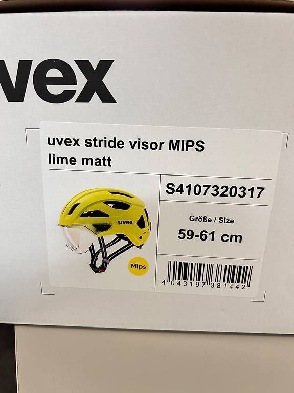 Casques: UVEX STRIDE VISOR MIPS – D'occasion à Sursee par pil_xg2h