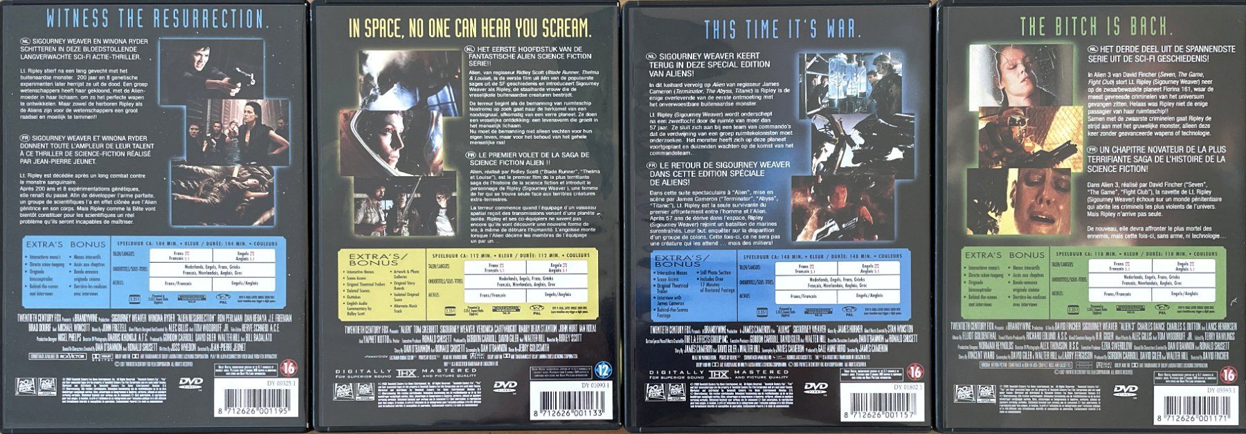 Alle DVDs: Alien - Quadrilogy - Box 4 DVD – Gebraucht aus Savagnier von Ne2065 3