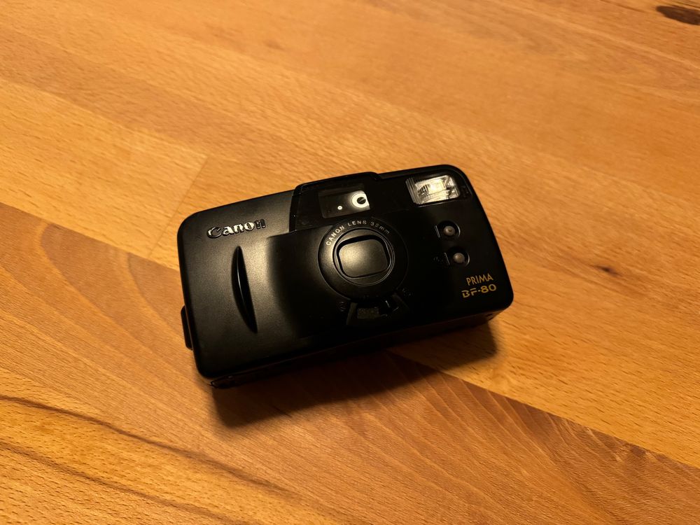 Canon Prima Super Kompaktkamera für analoge 35mm Film (Gebraucht) in