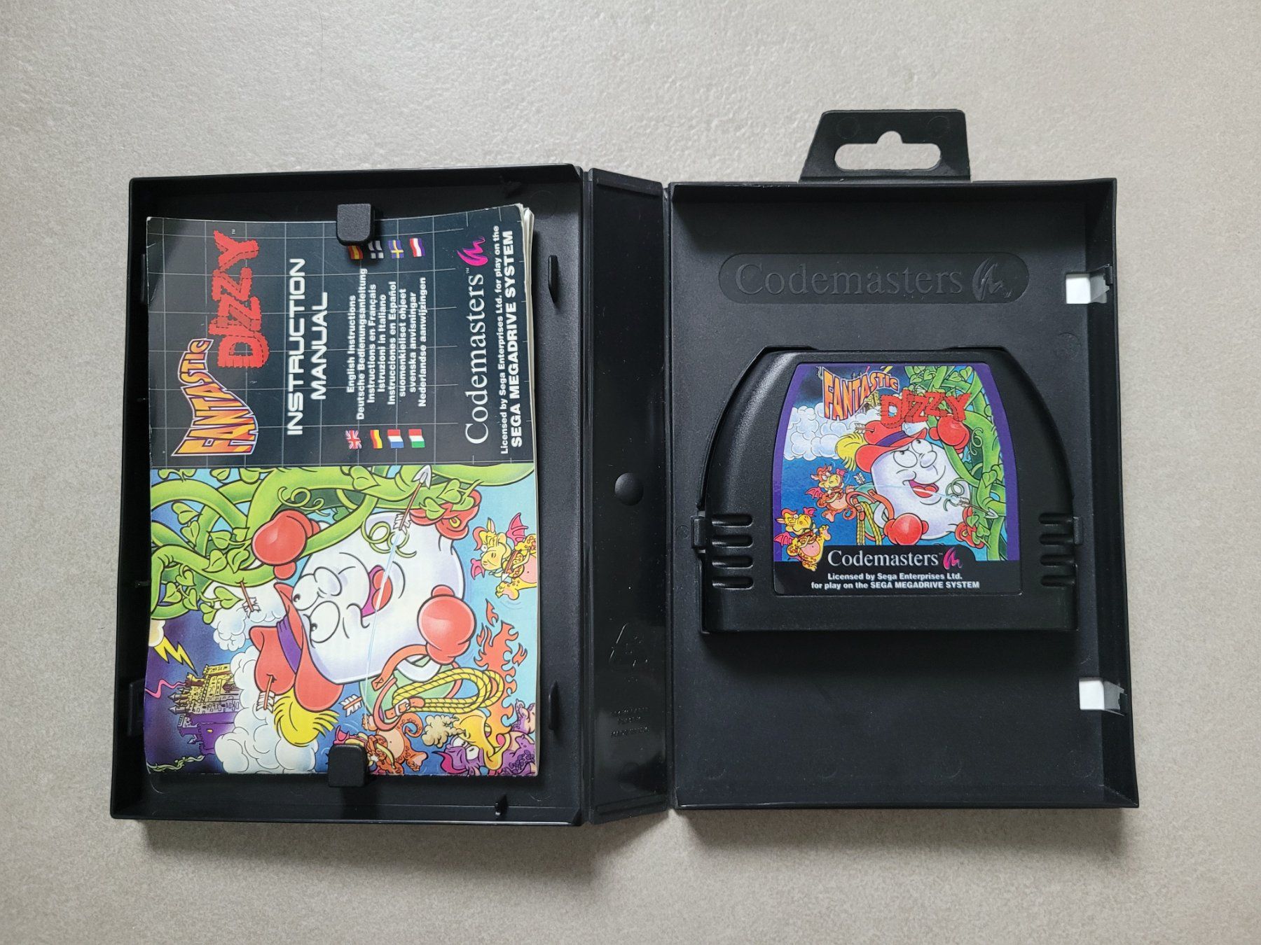 Giochi: Fantastic Dizzy (Mega Drive) – Usato da Uezwil venduto da -Retrogames- 1