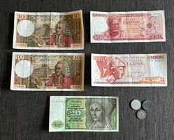 Diverse Banknoten /Münzen Europa