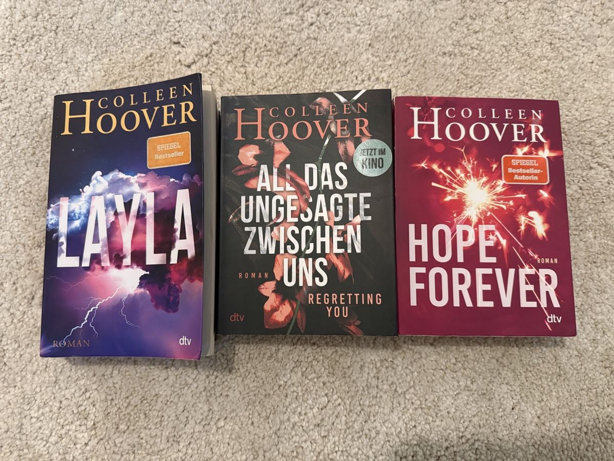 Libri: Colleen Hoover Bücher-set – Usato da Boppelsen venduto da giu_r7mj