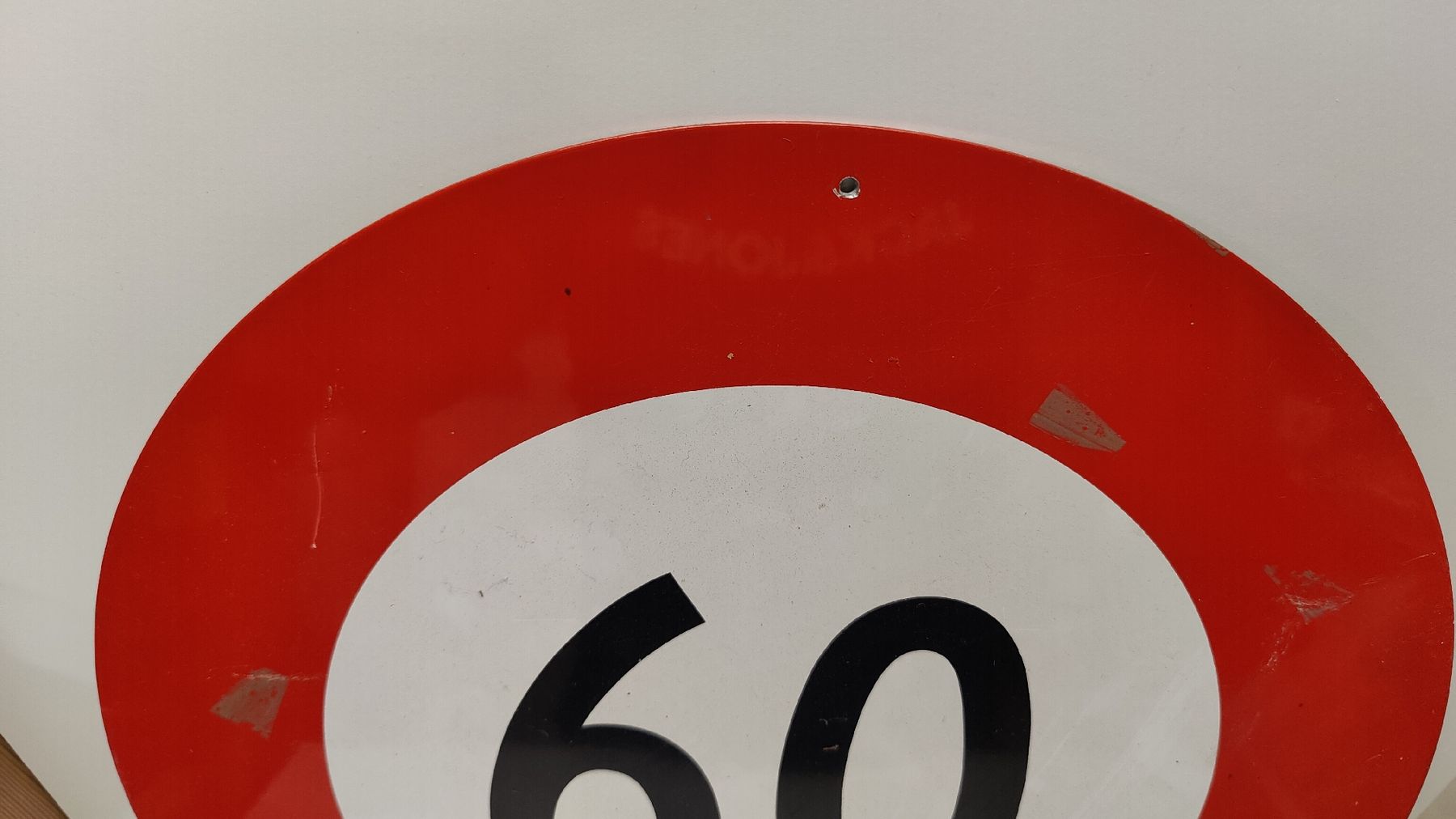 Schilder: Blechschild 60 Geschwindigkeit (L26) – Gebraucht aus Aarau von bro_9zsg 1