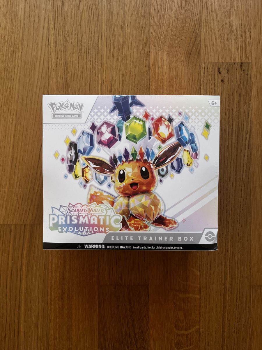 Pokémon Sammelbilder & Trading cards: Pokémon Prismatic Evolutions ETB – Neu (gemäss Beschreibung) aus Cham von stellarsky