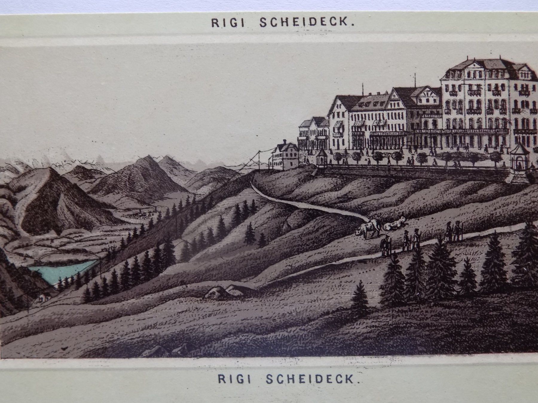 Gravures: Rigi Scheidegg – D'occasion à Risch par Antikfee 2