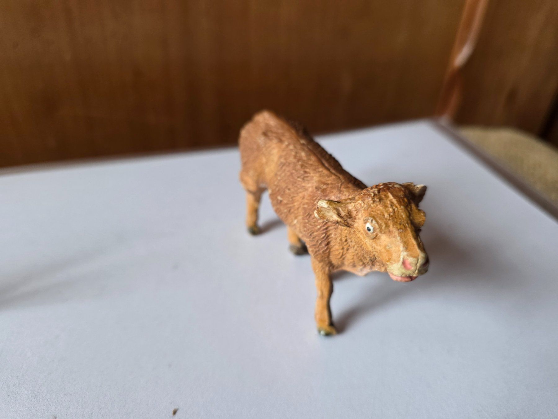 Statuette: alte Kuh Kalb Figur 9 cm – Usato da Walterswil BE venduto da Lonitti 1
