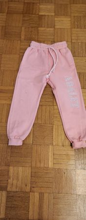 Pantaloni sportivi rosa bambina, taglia 8 anni, buono stato