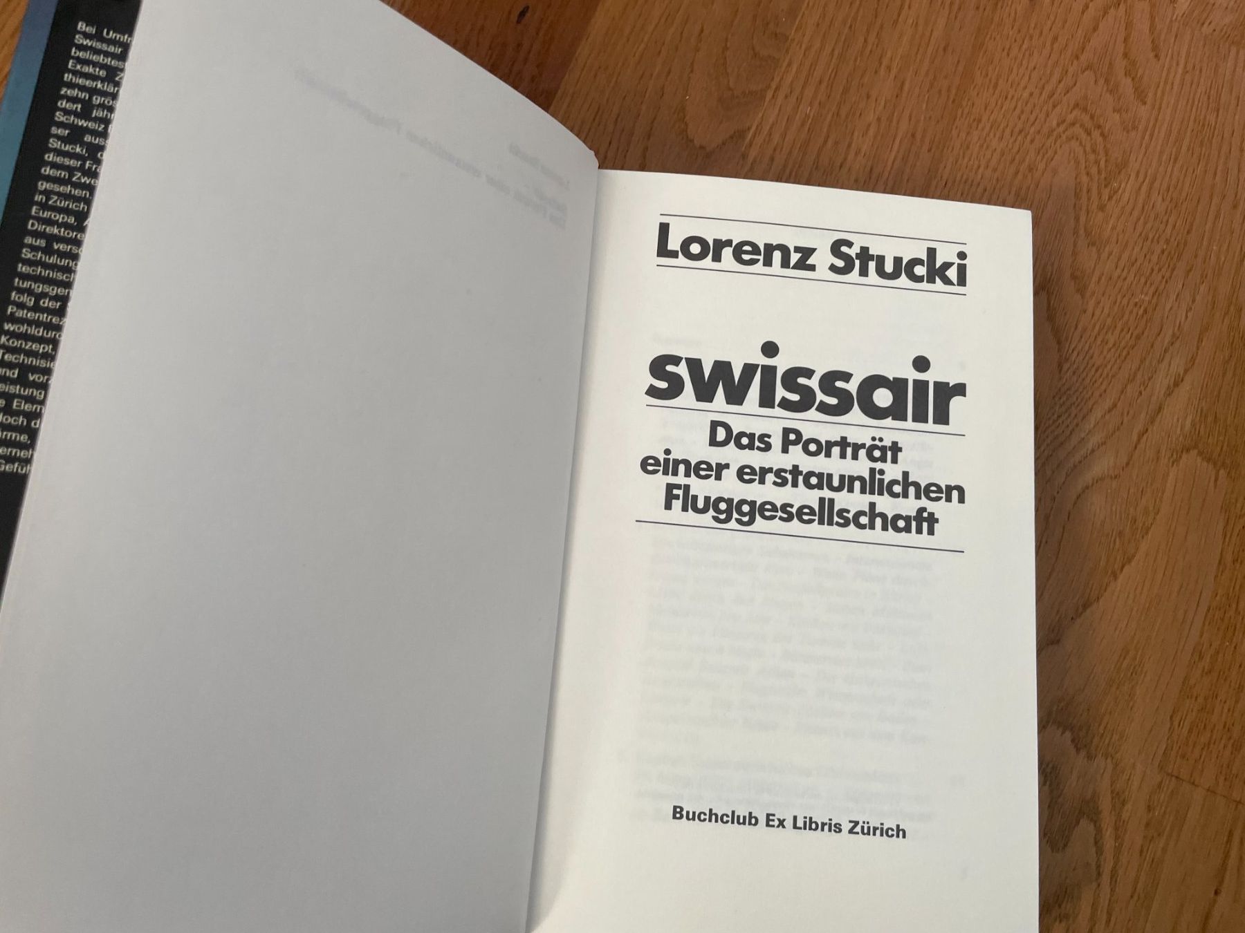 Livres: Swissair - Das Portrait einer erstaulichen Fluggesellschaft – D'occasion à Thal par Danny82 1