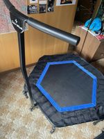 SportPlus SP-T-111F-B Fitness-Trampolin klappbar – neuwertig