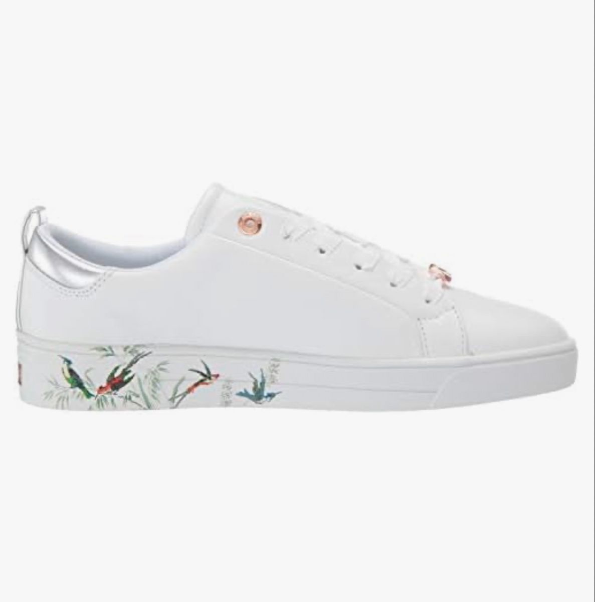 Ted Baker Scarpe da donna: Ted Baker Ledersneaker, Gr. 41, weiss, neu! – Nuovo e nell'imballaggio originale da Bassersdorf venduto da BarbarasBoutique 1