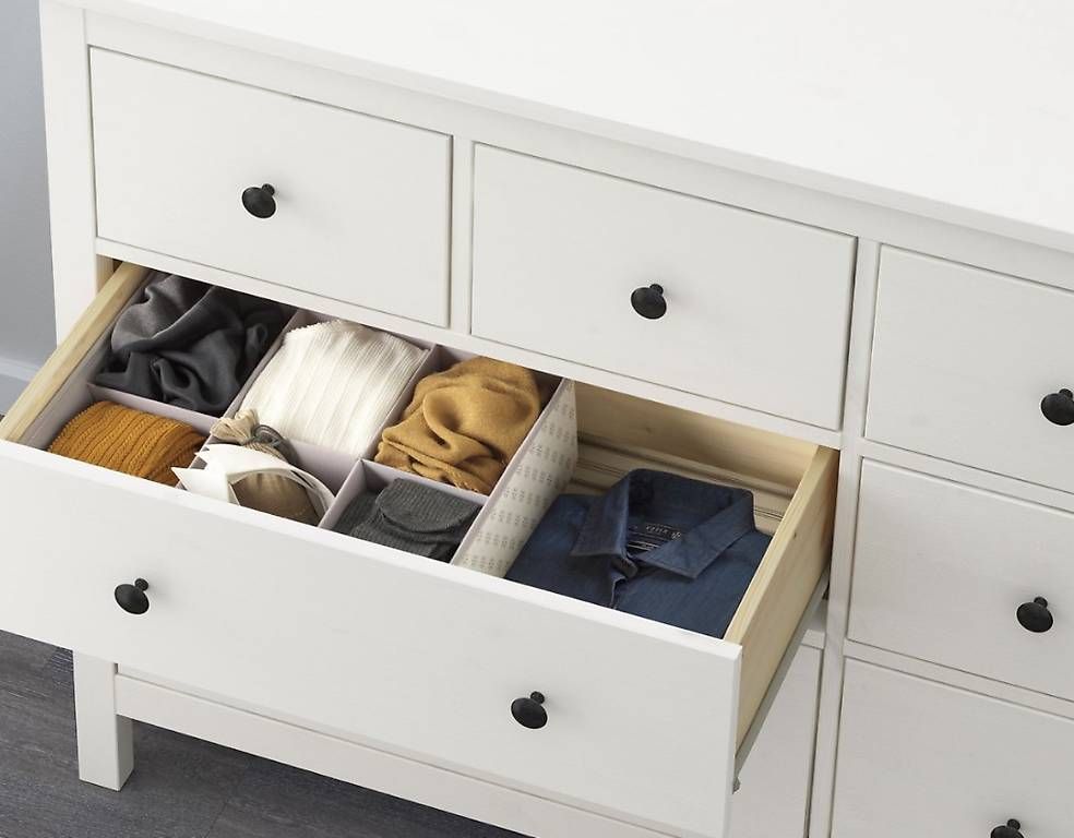 Cassettiere: IKEA HEMNES Kommode mit 8 Schubladen  Weiss  CHF 115. – Usato da Zürich venduto da Hackiko 1