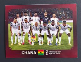 GHA 1 - Team Ghana - Panini FIFA World Cup 2022 Oryx