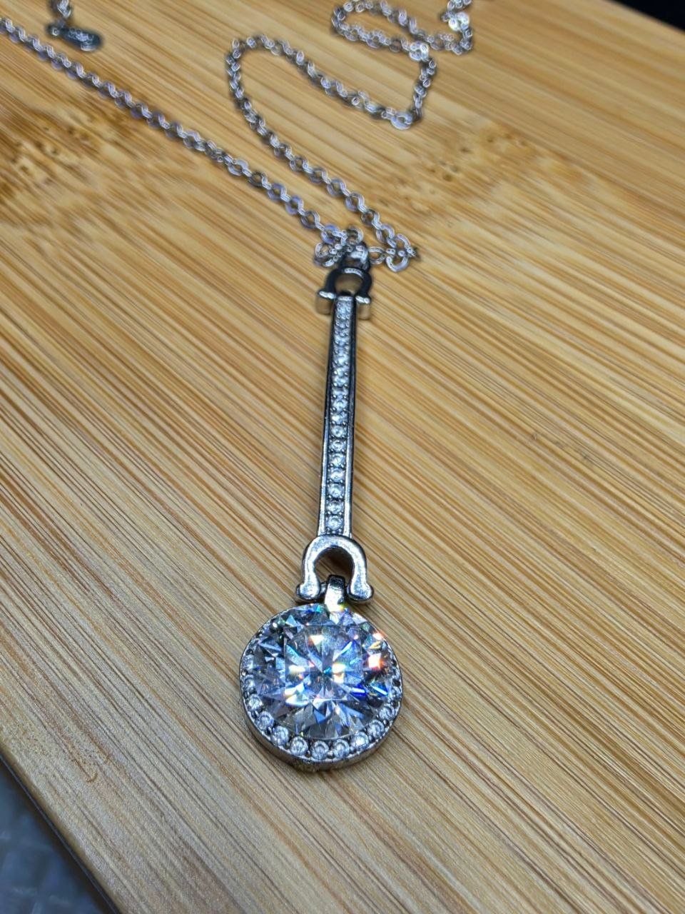 Ketten: Collier argent avec zircons – Neu und originalverpackt aus Reconvilier von MARCLAT 4