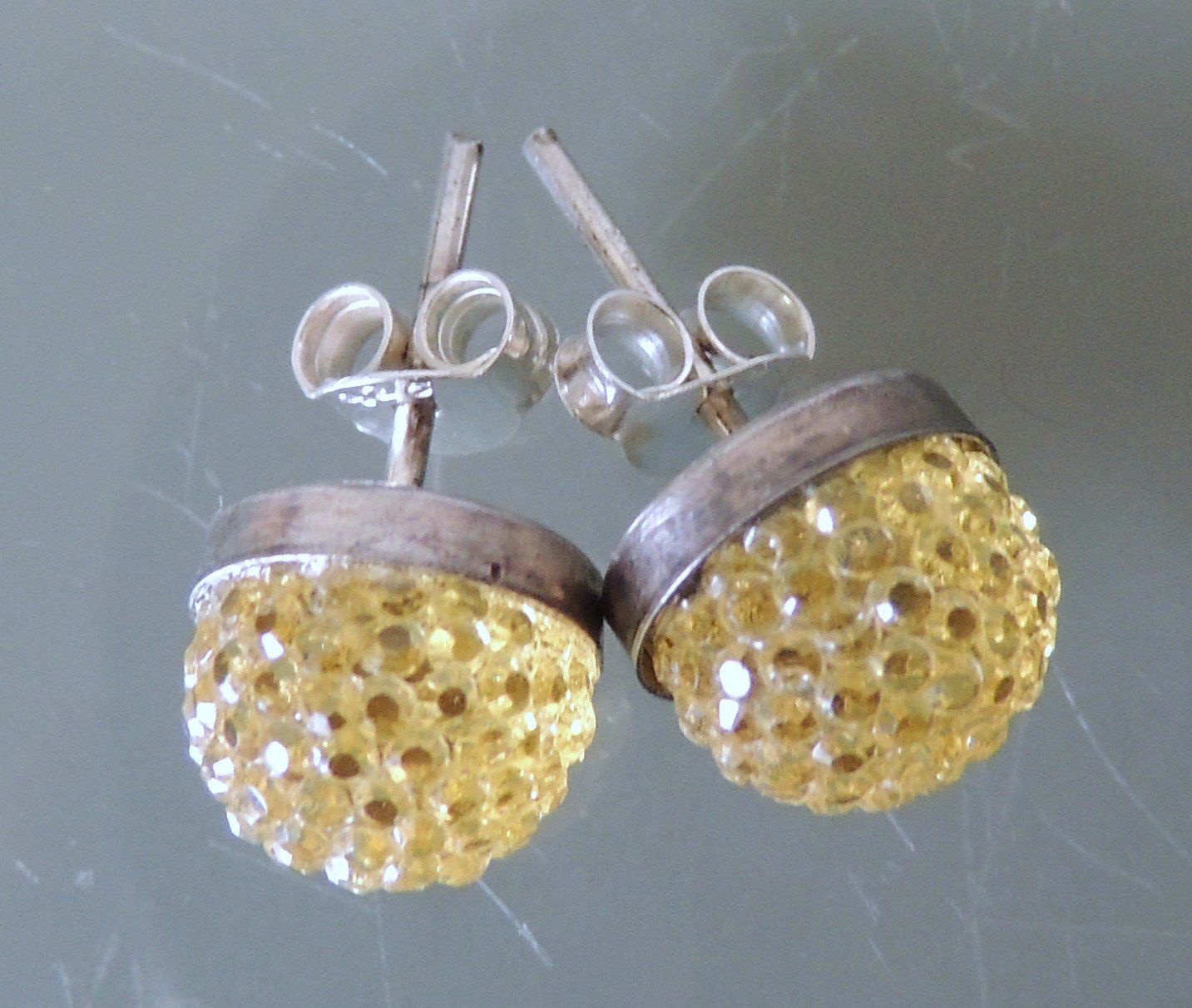 Orecchini pendenti & Orecchini a lobo: Silber 925 Ohrstecker 8 mm – Usato da Waldenburg venduto da schaller707 1