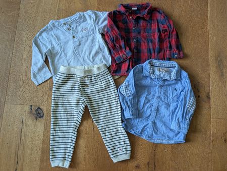 86 Baby Set Kleidung Hemden