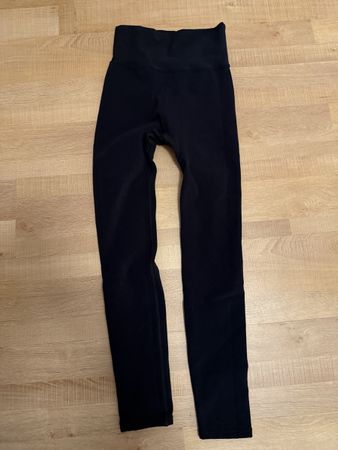 Oysho Sport Winterleggins, Schwarz, Grösse L!