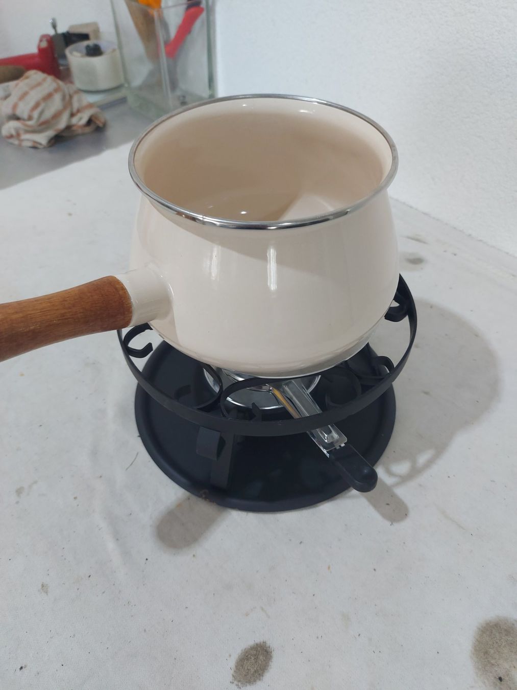 Elettrodomestici da cucina: Fondue-Set, Vintage Retro Look, Romantisch – Usato da Rheinau venduto da profitronic.shop 2