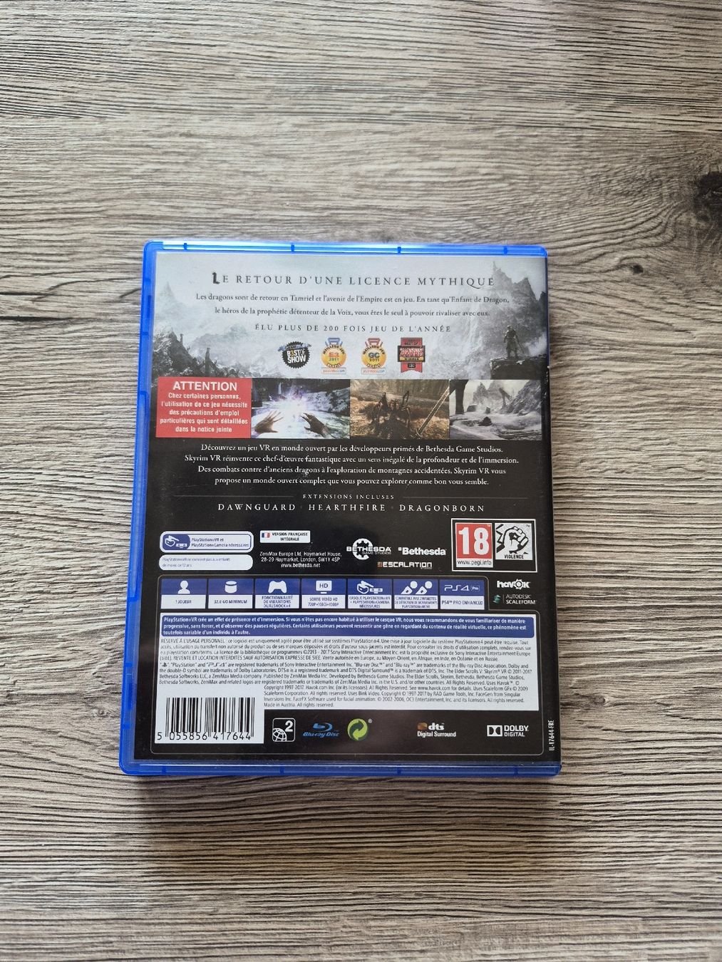 Sony Giochi: The Elder Scrolls V Skyrim VR PS4 – Nuovo (secondo la descrizione) da St-Aubin-Sauges venduto da val_xz9c 1