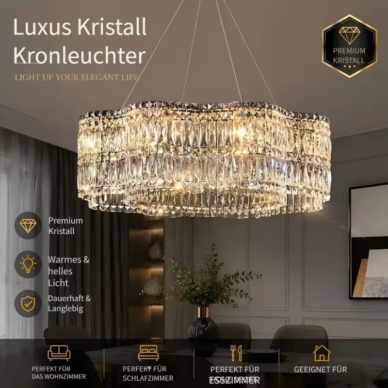 Lustres & lampes de plafonds: Luxus Kronleuchter DUBAI - neu – Neuf avec emballage d'origine à Bern par Miraitrading