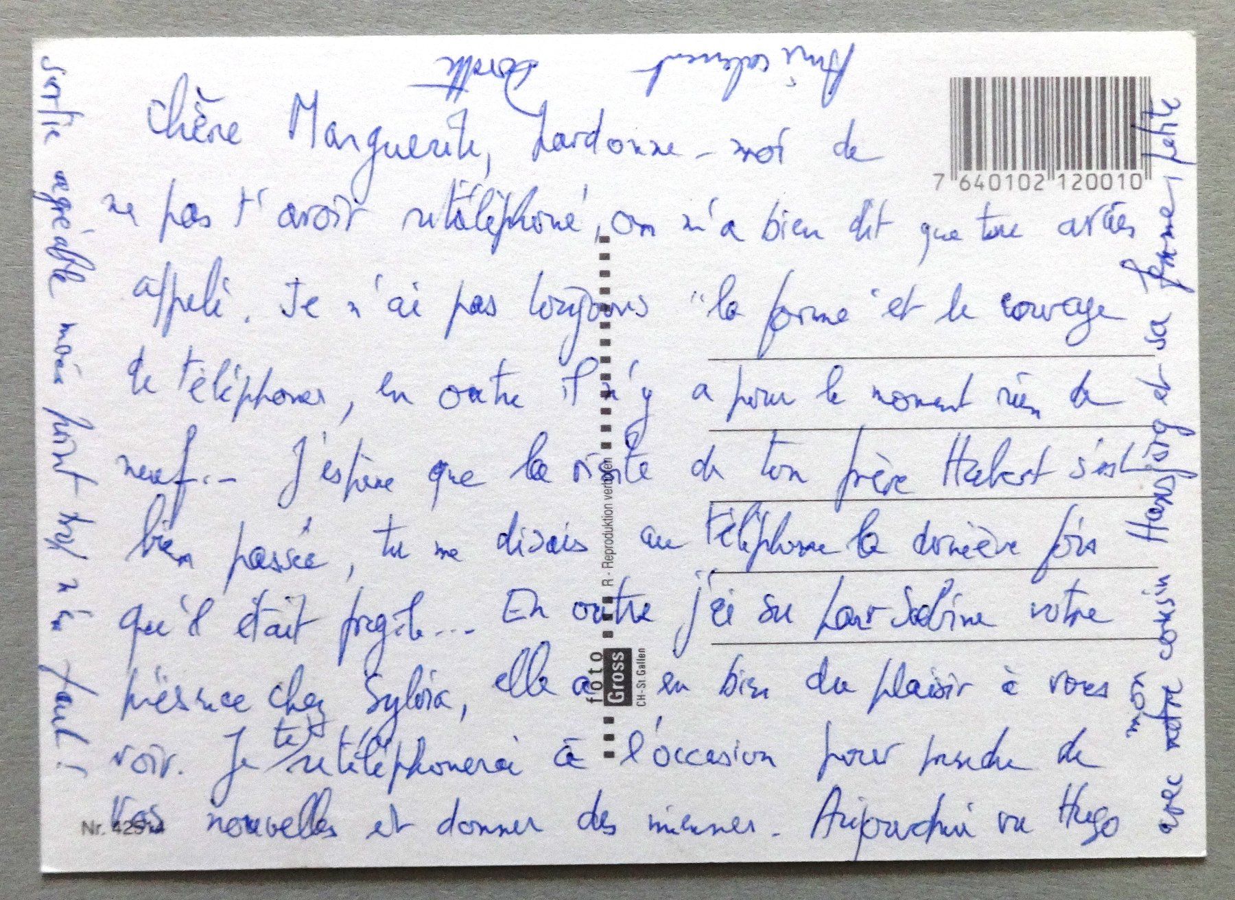 Cartes postales: Zürich – D'occasion à Fétigny par Billy2miny 1
