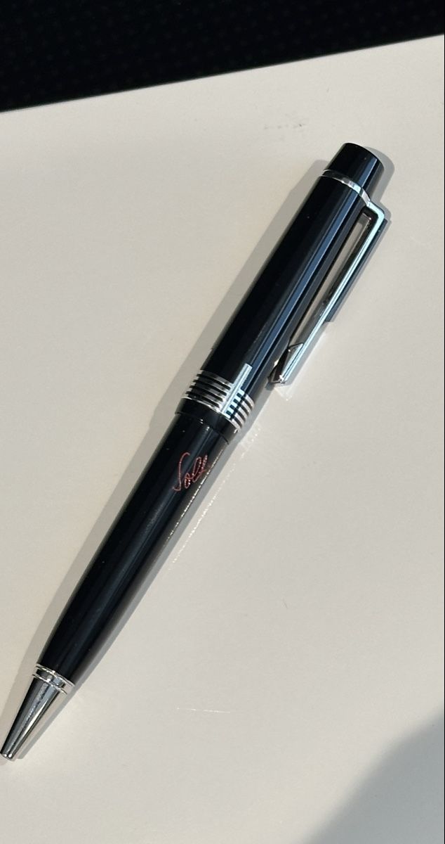 Montblanc Stifte & Marker: Montblanc Kugelschreiber schwarz Solti – Gebraucht aus Stansstad von Dalmatinerhjf 1