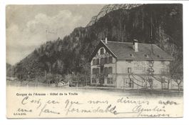 Gorges de l'Areuse (NE) Hôtel de la Truite - Champ du Moulin