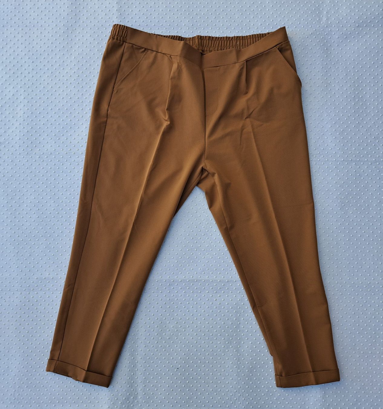 Pantaloni: Braune elegante Freizeithose JANINA Gr. XXL/48 – Usato da Gysenstein venduto da joshuas81