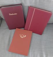 3 Stk. CH Briefmarken-/Dublettenalben