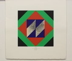 Rudolf Hurni (1914–2003) Collage konkrete Kunst