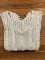 Hellblauer Garnpullover S