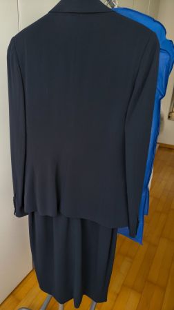 Aspesi Kleid mit Blazer, dunkelblau – Gr. IT 40 – neu